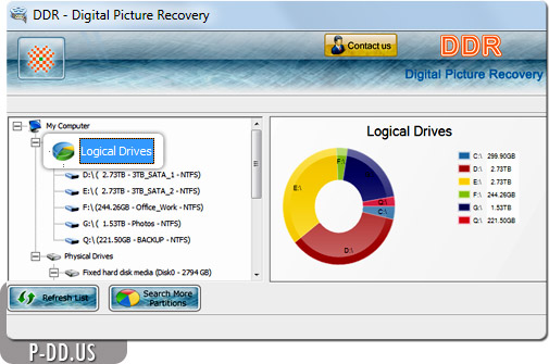 Deleted Photo files recovery