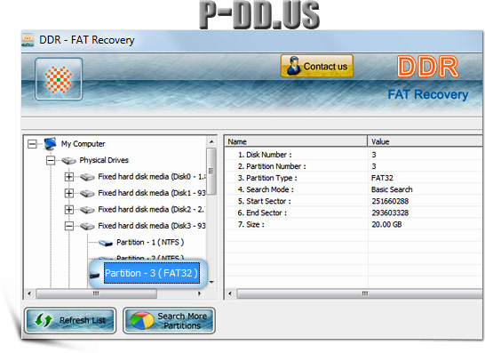 Deleted files recovery from FAT Partition System